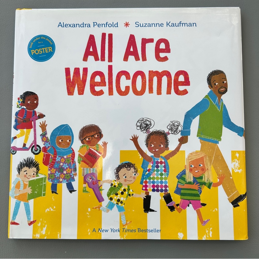 All Are Welcome Children's Book Hardcover Alexandra Penfold and Suzanne Kaufman